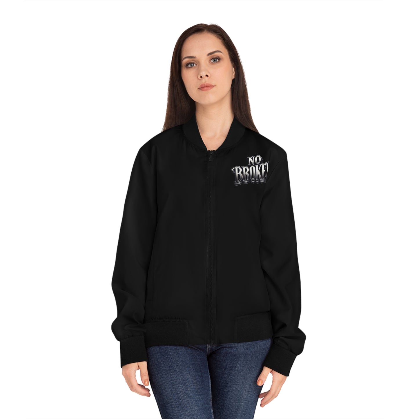 NO BROKEYS BOMBER JACKET